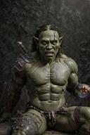 1man abs facial_hair male_focus muscular nipples orc pointy_ears solo // 800x1200 // 235.7KB